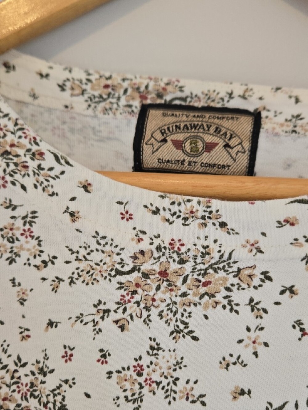 Vintage Long Sleeve Top - Cream